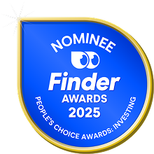 Nominee. Finder Awards 2025. People's Choice awards: Investing.