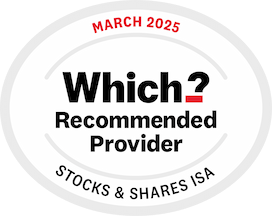 Which? Recommended Provider. Stocks & Shares ISA. March 2025.