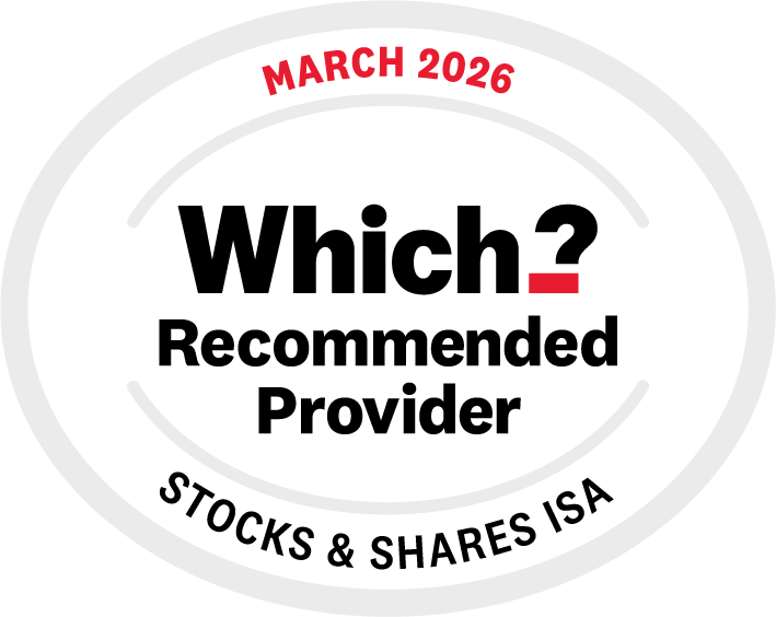 Which? Recommended Provider. Stocks & Shares ISA. March 2026.